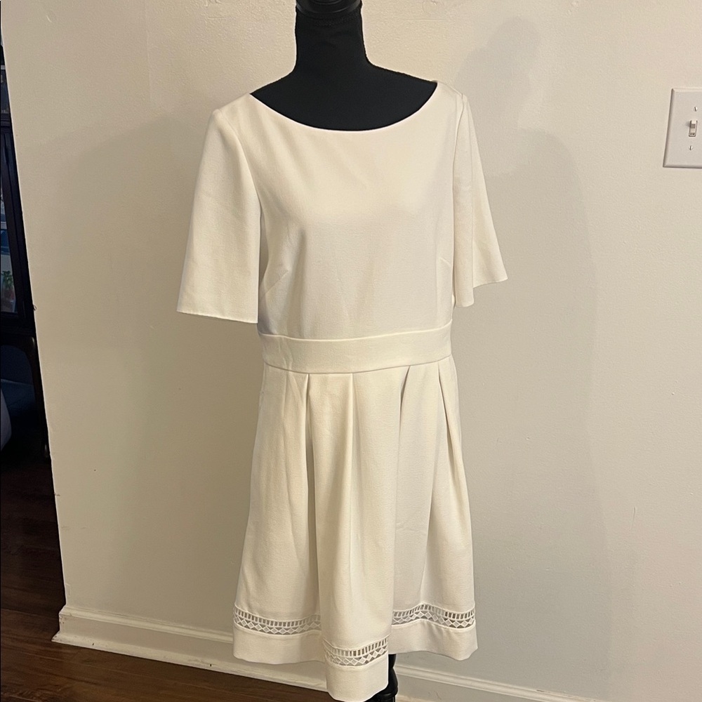 Eliza J Elegant White Dress